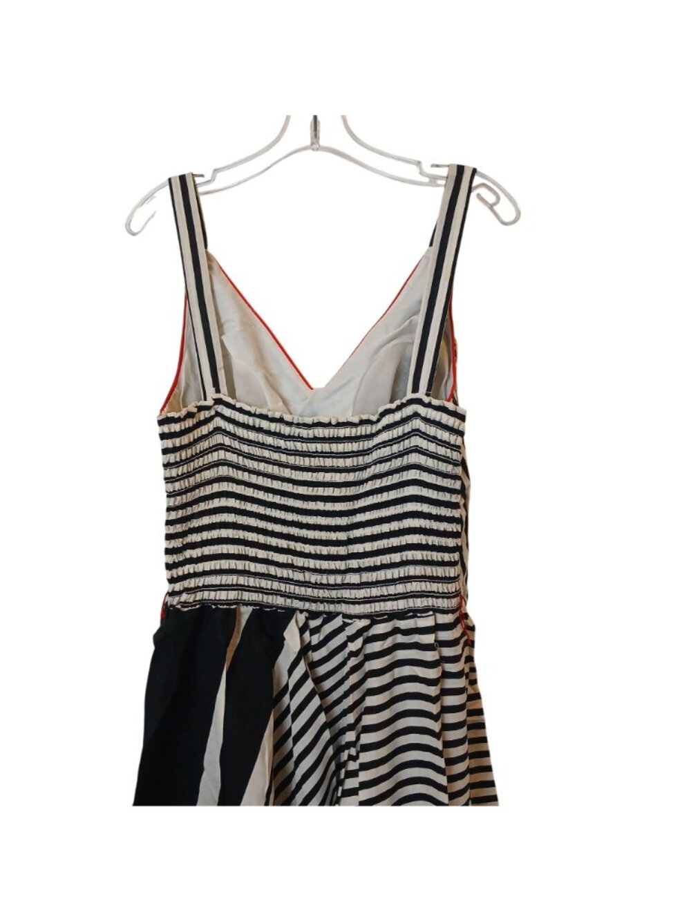 Mr. Joe Dress Striped Sleeveless Midi Womens Size 18 Made In USA VTG #I-11 - Picture 6 of 12